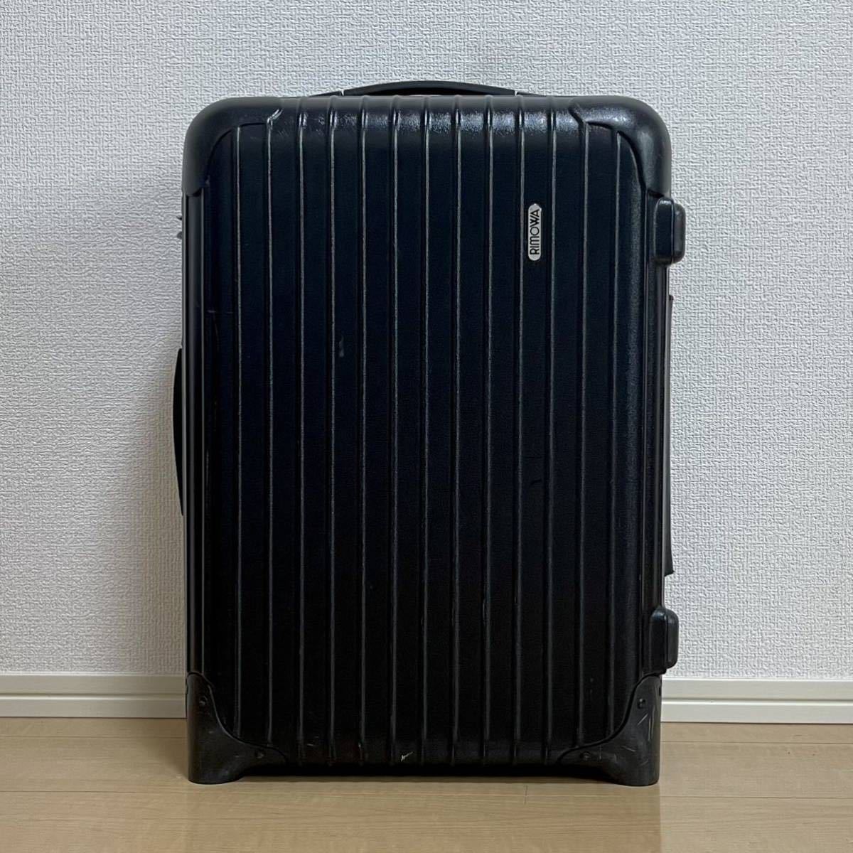 美品・廃盤】RIMOWA リモワ スーツケース 35L SALSA 2輪 青-