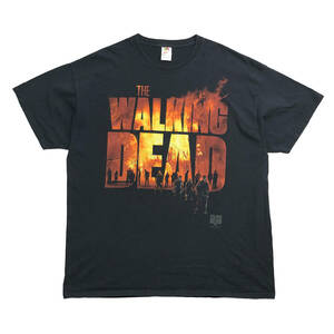 USA 古着 TVドラマ 2013年 ウォーキングデッド オーバーサイズ Tシャツ メンズ2XL 大きいサイズ WALKING DEAD BA2123