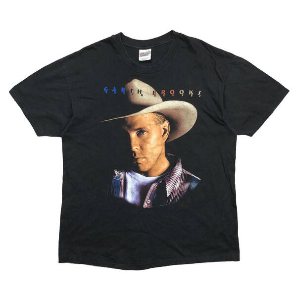 90S USA/メキシコ製 GARTH BROOKS FRESH HORSES ヴィンテージ ガースブルックス 1995年 ミュージック Tシャツ メンズXL シングル BA2140