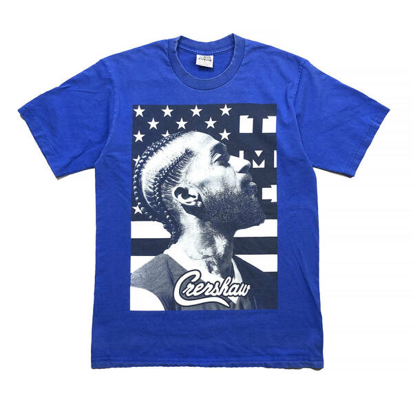 00S メキシコ製 ヴィンテージ ニプシーハッスル ヒップホップ ラップ ミュージック Tシャツ メンズL Nipsey Hussle 古着 Crenshaw BA2208