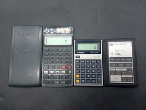 v Casio scientific calculator BF-80 fx-912s / 2 piece operation verification goods notebook type financial calculator solar battery 