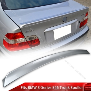 BMW 3シリーズ E46 セダン ABS製 リアスポイラー リアトランクスポイラー1998-2005 D 塗装込み 各色付