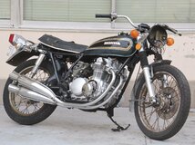 140【評価A】 ドリーム CB500 Four フォア K1 当時物 純正 スイングアーム ＆ リア アクスルシャフト ASSY_画像8