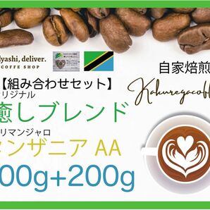 自家焙煎豆 お楽しみ組み合せセット 大容量400gカクレガ珈琲人気商品