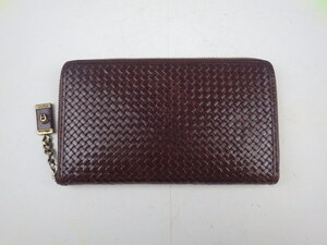 55【S.R】CIEL DE VOSGES　メンズ　長財布　AIGNER アイグナー ブラウン 香川発