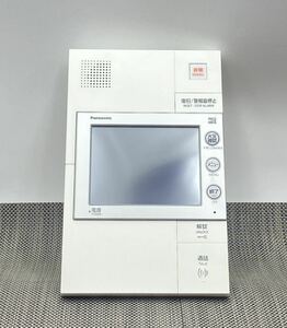 (no.8273)Panasonic インターホン親機 マンションHADシリーズ用共同住宅用◆VGDT18243W◆セキュリティ 住宅設備◆モデルルーム展示品