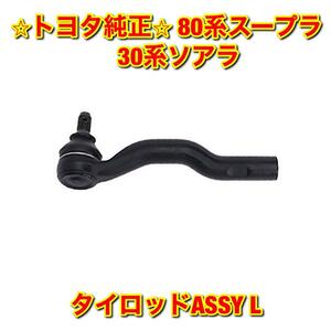 【新品未使用】トヨタ 80系スープラ 30系ソアラ JZA80 JZZ3# UZZ31 タイロッド 左側単品 L TOYOTA SUPRA SOARER トヨタ純正品 送料無料