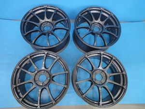 中古 17インチ YOKOHAMA アドバンレーシング RZ 7.5ｊ 8ｊ PCD100 5穴 ホイール 4本セット 加須店