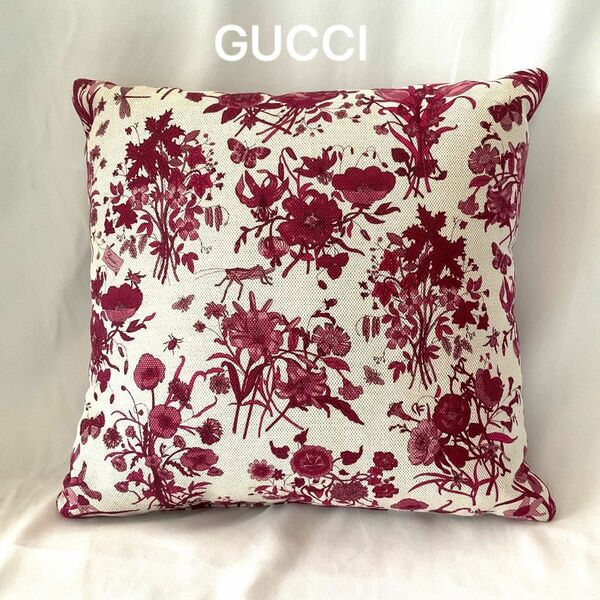 グッチ GUCCI フローラ 花 フラワー インテリア 枕 ピロー クッション