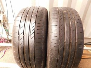 【カ532】●conti sport contact5▼225/50R17▼2本即決