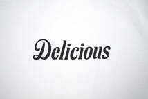Delicious/ロゴTシャツ/半袖/メンズM/ホワイト_画像4