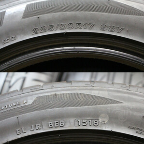 B107 BS ブリヂストン POTENZA S001 225/50R17 235/50R17 バリ溝 18年製 国産 スカイライン フェアレディーZ33 Z34 手渡し可能です 山梨県の画像7