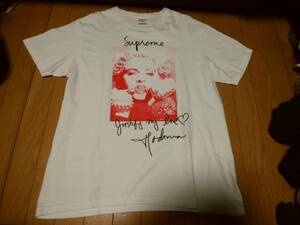 【Supreme シュプリーム】TシャツM アメリカ製 「マドンナ」 キムタク着モデル Madonna Tee 人気アイテム