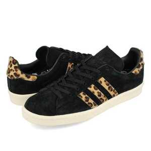 27㎝ Adidas Campus 80S Black/Leopard Pattern Adidas Campus 80S