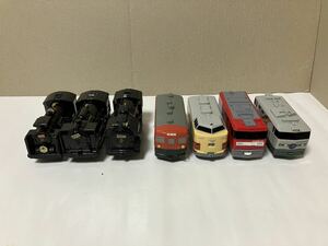 [ Plarail ] Mac happy set SL electric locomotive 485 series 165 series McDonald's 