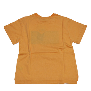 CHEER GIRL 半そでTシャツ ワイドシルエット オレンジ 130cm 綿100% オリジナルの画像2