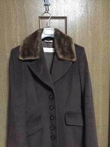 【美品】MaxMara 白タグ ロングコート（ハンガー付き）