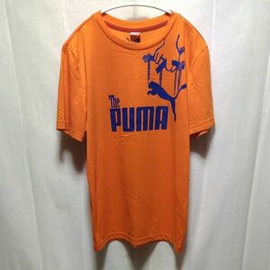 PUMA　プーマ　半袖Tシャツ　刺繍ロゴ　メンズ　L