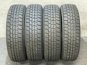 DUNLOP WINTERMAXX WM02 165/65R14 22年製 14インチ 冬タイヤ 4本セット (ダンロップ/ウィンターマックス/スタッドレス