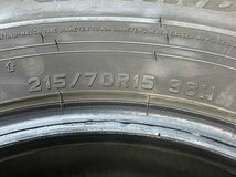 DUNLOP GRANDTREK PT3 215/70R15 19年製 15インチ 夏タイヤ 4本セット (ダンロップ/グラントレック_画像4