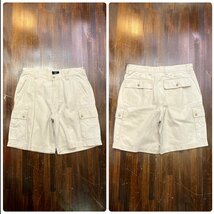 メンズ パンツ GAP ギャップ カーゴ ミリタリー ショート ハーフ ショーツ ベージュ 夏 FE718 / W30 全国一律送料520円_画像1