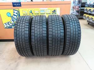 ☆ダンロップ ウインターマックス WM01 205/65R16 スタッドレス タイヤ 16インチ 2019年製造 4本 中古 DUNLOP WINTER MAXX STUDLESS☆