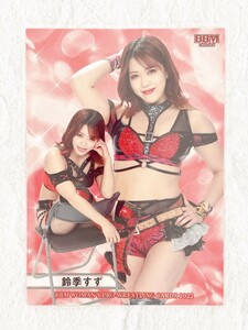 ☆ BBM2022 女子プロレスカード レギュラーカード 056 鈴季すず ☆