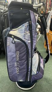 ★中古 キャスコ EDWIN GOLF 9インチ 47インチ対応 キャディバッグ