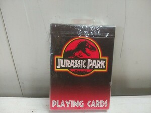 未使用 レターパックR／海外物 ジュラシックパーク トランプ【 JURASSIC PARK PLAYING CARDS 】未使用在庫品 