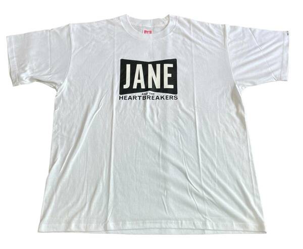 JANE & THE HEART BREAKERSS/S PRINTED T-SHIRT SWEET JANE TEE ロゴ TシャツMホワイト×ブラック
