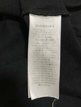 【送料無料】BURBERRY（バーバリー）のTシャツ　XSサイズ　ブラック　黒_画像5