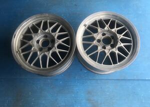 BBS RG139 サイズ17x8J OFF35 H5 PCD114.3 ハブ径約66mm 2本セット　傷汚れあり　画像でご判断