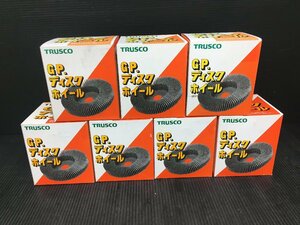 【未使用品】TRUSCO(トラスコ) GPディスクホイール 垂直植え Φ100 (5枚入) 7箱セット80# GP100-80 IT9H3RUC96OC