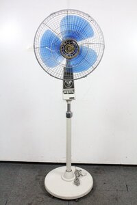 HITACHI Hitachi S-40CE 3 sheets wings large electric fan stand fan Showa Retro antique [ junk ]