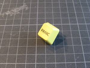 【新品未使用】ジョーク・グッズ「Panicボタン」 model M バックリング・スプリング・キーボード用（黄）