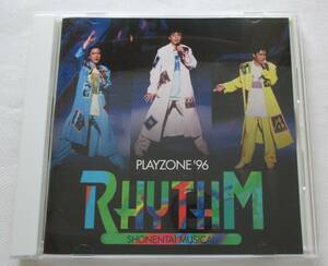 CD-＊F80■少年隊 ミュージカル　PLAYZONE'96　RHYTHM SHONENTAI MUSICAL■