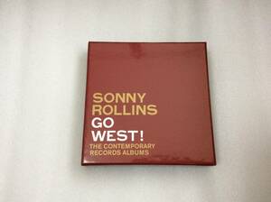 3CD ブックレット付 紙ボックス GO WEST THE CONTEMPORARY RECORDS ALBUMS SONNY ROLLINS/ miles davis bill evans dj muro kenta minoyama