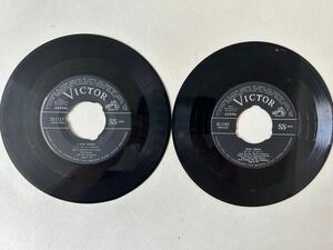 エルヴィスプレスリー シングル レコード2枚セット 盤のみ ワンナイト アイガットスタング キングクレオール ラバードル SSシリーズ 日本盤