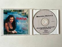 MARTIN DENNY 2in1 album CD forbidden island. primitiva 検インストアルバム マーティンデニー ウルトララウンジ エキゾチックサウンド_画像3