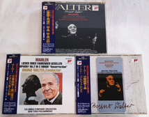 CD2枚組×3巻/ マーラー MAHLER / 交響曲　第2番 , 第9番　/ ベートーヴェン BEETHOVEN / 交響曲第5番 / ワルター 指揮 /WALTER/ 73T_画像1