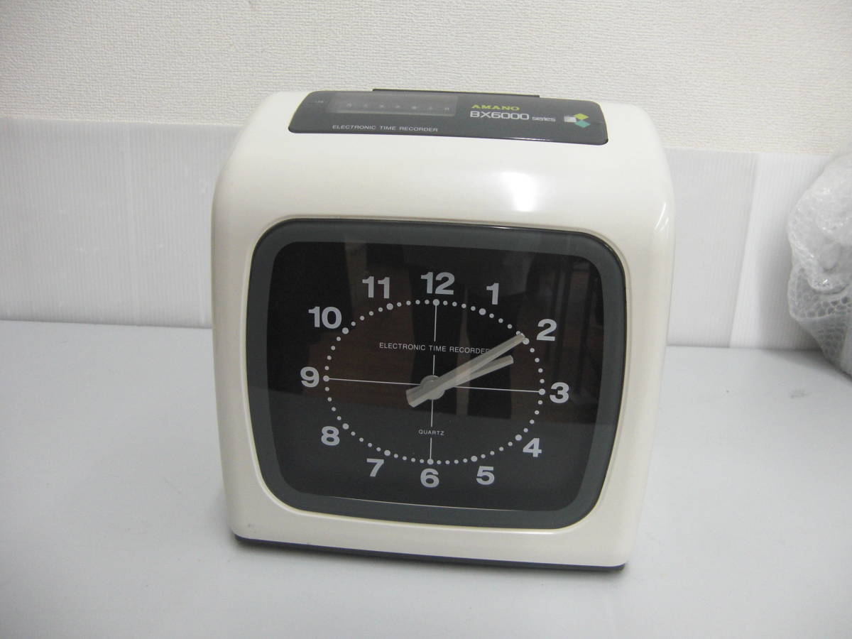 ヤフオク! -「アマノタイムレコーダーbx6000」の落札相場・落札価格