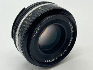 ★極上品★ Nikon ニコン Ai-S Nikkor 50mm F1.8 (金属鏡筒) パンケーキ型#0431 #052070 #000870