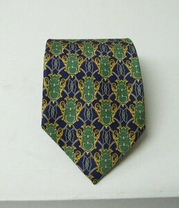 *FENDI Fendi 80s 90s общий рисунок шелк галстук Vintage 