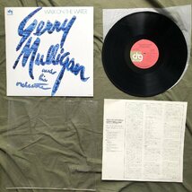 原信夫Collection 傷なし美盤 美ジャケ 激レア 1980年 国内盤 Gerry Mulligan And His Orchestra LPレコード Walk On The Water_画像5