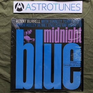 傷なし美盤 良ジャケ 1985年 米国盤 Kenny Burrell LPレコード Midnight Blue: Major Holley Jr., Ray Barretto, Stanley Turrentine