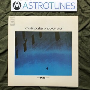 原信夫Collection 傷なし美盤 プロモ盤 1972年 日本オリジナル企画盤 Charlie Parker LPレコード Charlie Parker On Savoy Vol. 6