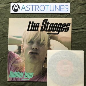1987年 フランス盤 オリジナルリリース盤 ストゥージズ The Stooges LPレコード シングル付 Rubber Legs: punk / new wave: Iggy Pop