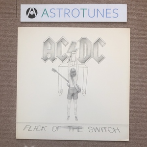 美盤 1983年 米国盤 AC/DC LPレコード フリック・オブ・ザ・スイッチ Flick Of The Switch Hard rock アンガス・ヤング