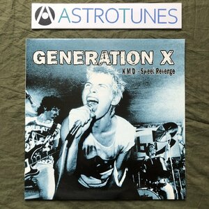 美盤 美ジャケ 激レア 美品 230g重量盤 1998年 スペイン盤 オリジナル盤 Generation X LPレコード K.M.D. - Sweet Revenge: Billy Idol