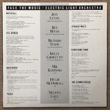 傷なし美盤 美ジャケ 新品並み Electric Light Orchestra ELO 1978年 LPレコード Face The Music 帯付き 国内盤_画像6